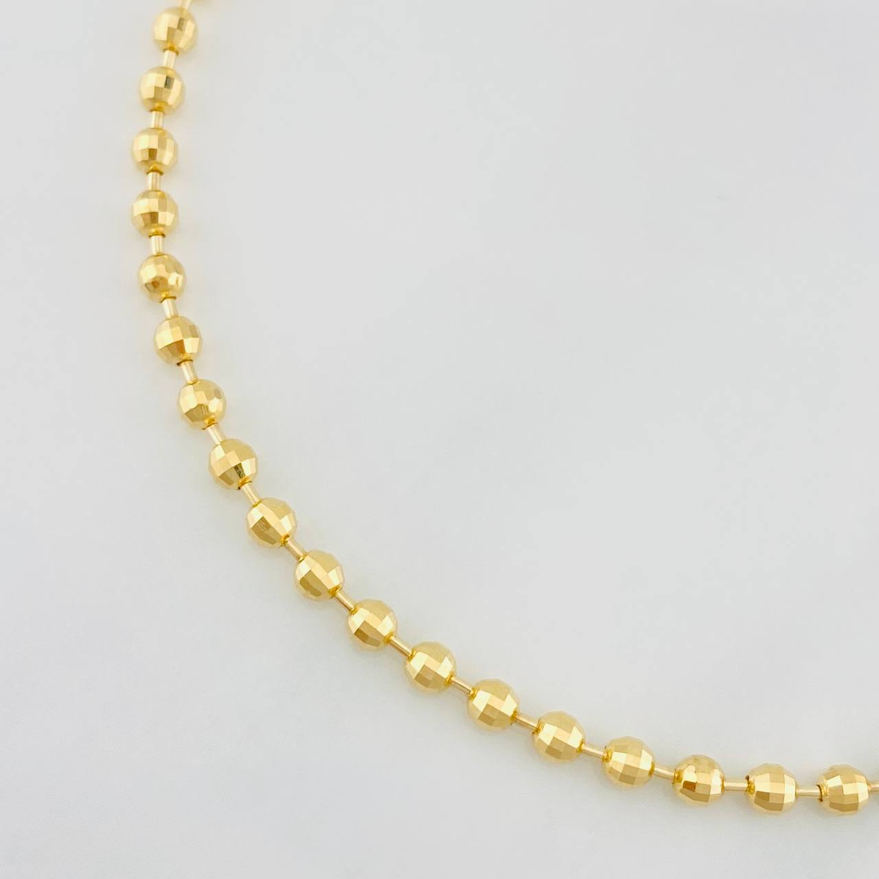 Bracelet Militar 5.4g / 7 3/4 in / 2.8mm 18K Yellow Gold