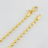 Bracelet Militar 5.4g / 7 3/4 in / 2.8mm 18K Yellow Gold