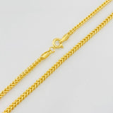 Cadena Franco 5.05g / 20 in / 2mm Oro Amarillo 18K