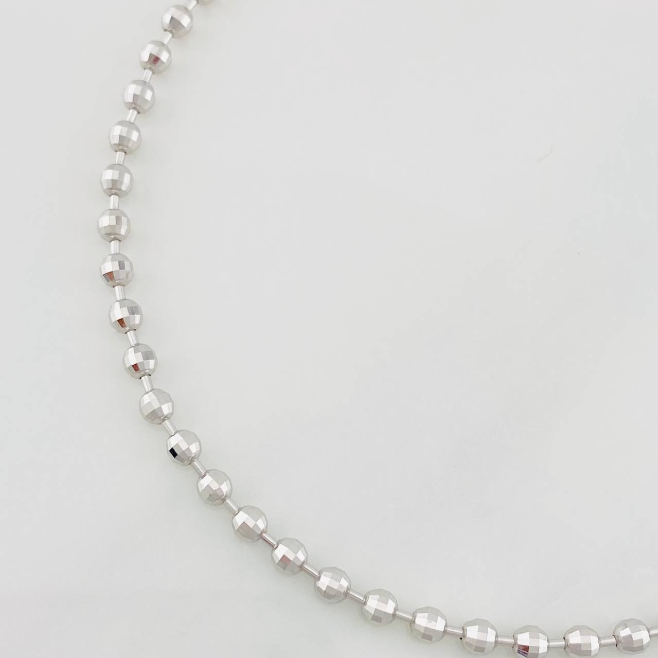 Bracelet Military 5.65g / 7 3/4 in / 2.8mm White Gold 18K