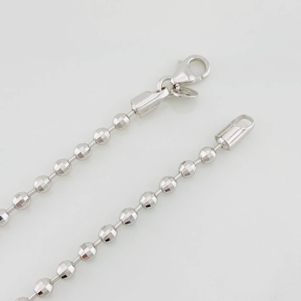 Bracelet Military 5.65g / 7 3/4 in / 2.8mm White Gold 18K