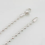 Bracelet Military 5.65g / 7 3/4 in / 2.8mm White Gold 18K