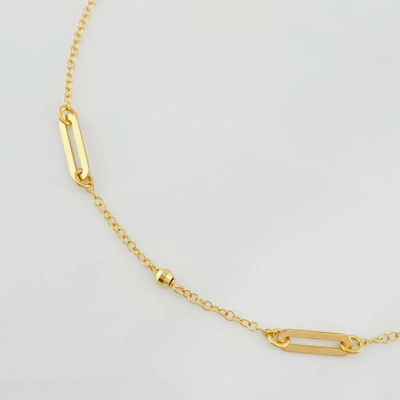 Modular Bracelet Classic Link Drawer 1.3g / 6 in - 6 3/4 in / 1.7mm Yellow Gold 18K