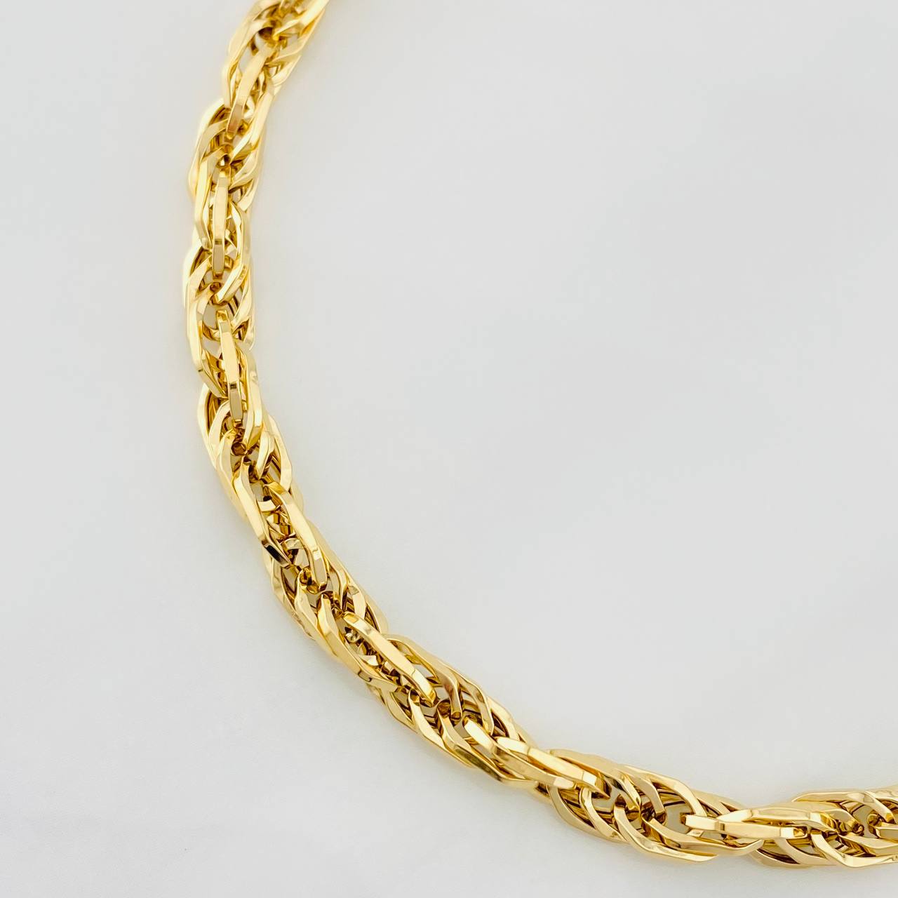 Rope Bracelet 3.65g / 7 1/2 in / 4.7mm Yellow Gold 18K