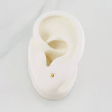 Topos Bola Lisa 0.35g / in / 2mm Oro Amarillo 18K