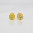 Topos Circulo Tupido 0.9g / in / 5.9mm Oro Amarillo 18K