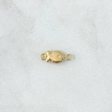 Charm Flatfish 0.3gr / 1.4cm / Smooth 18K Yellow Gold