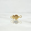 Charm Flatfish 0.3gr / 1.4cm / Smooth 18K Yellow Gold