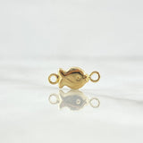 Charm Flatfish 0.3gr / 1.4cm / Smooth 18K Yellow Gold