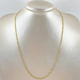 Figaro Chain 2.2 g / 19 3/4 in / 1.9 mm 18K Yellow Gold