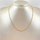 Figaro Chain 2.35gr / 40cm / +1 18K Gold