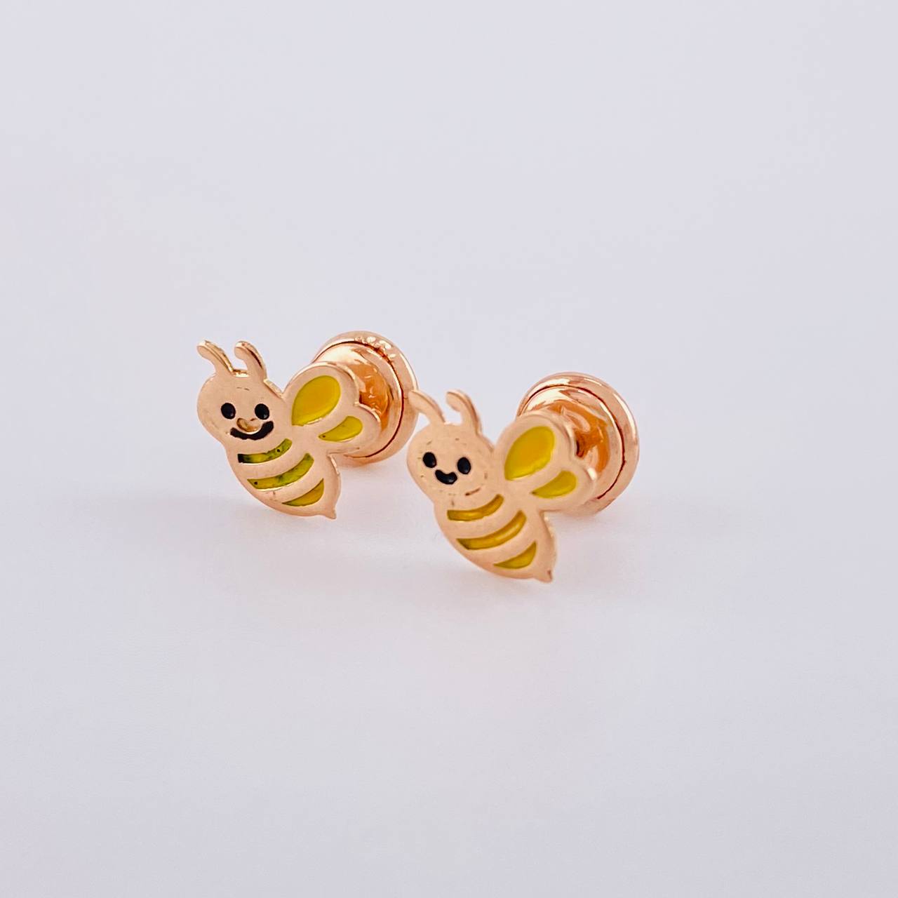 Topos Abeja 0.75g / in / 8.8mm Oro Rosa 18K