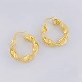 Candongas Demi 4.5g / 1 in Oro Amarillo 18K