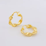 Candongas Demi 4.5g / 1 in Oro Amarillo 18K