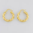 Candongas Lupe 2.9g / 3/4 in Oro Amarillo 18K