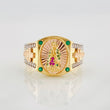 Anillo Virgen de Guadalupe 5.9g / T10 Tres Oros 18K