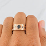 Square Ring 4.55g / T9 1/4 Rose Gold 18K