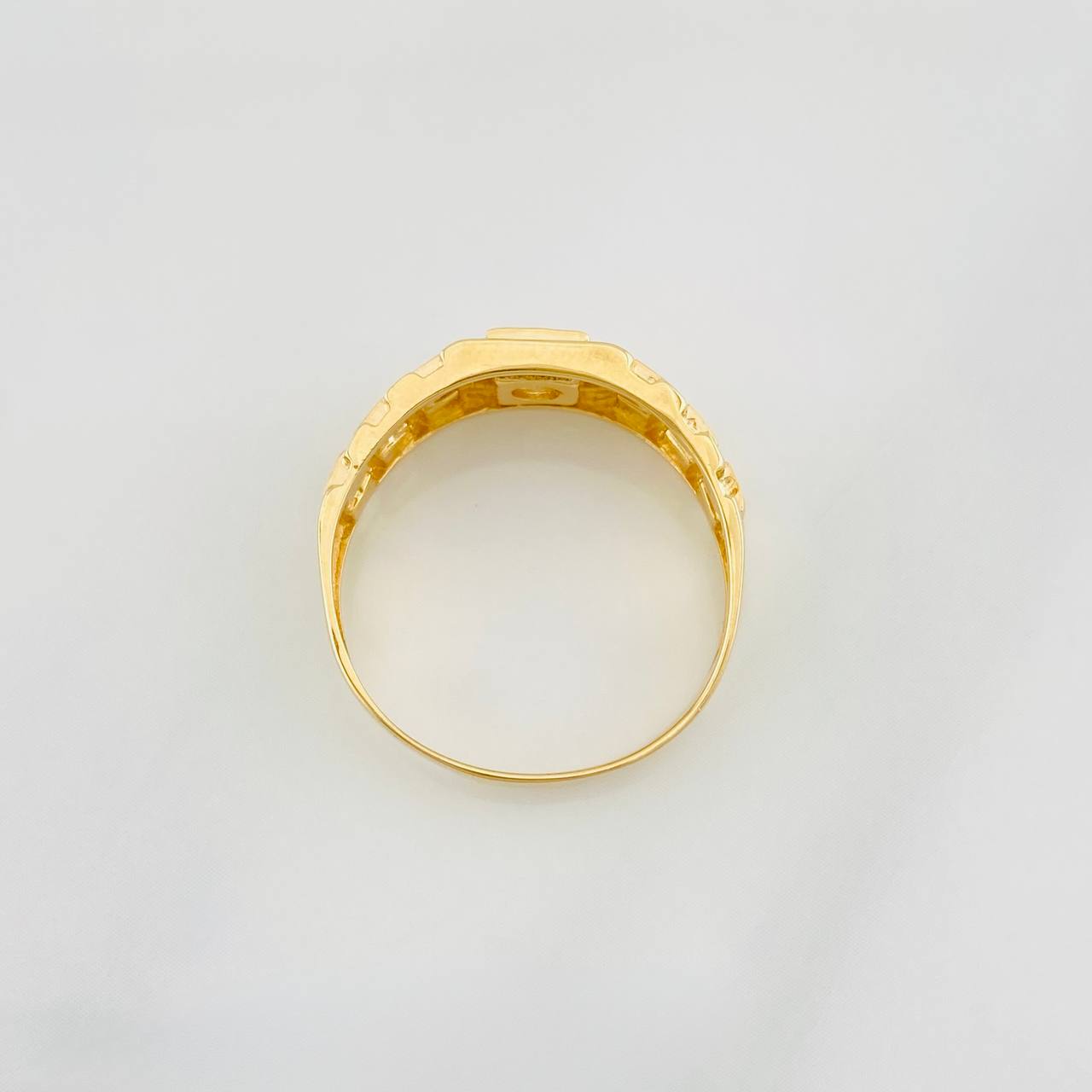 Square Ring 3.7g / T9 Yellow Gold 18K