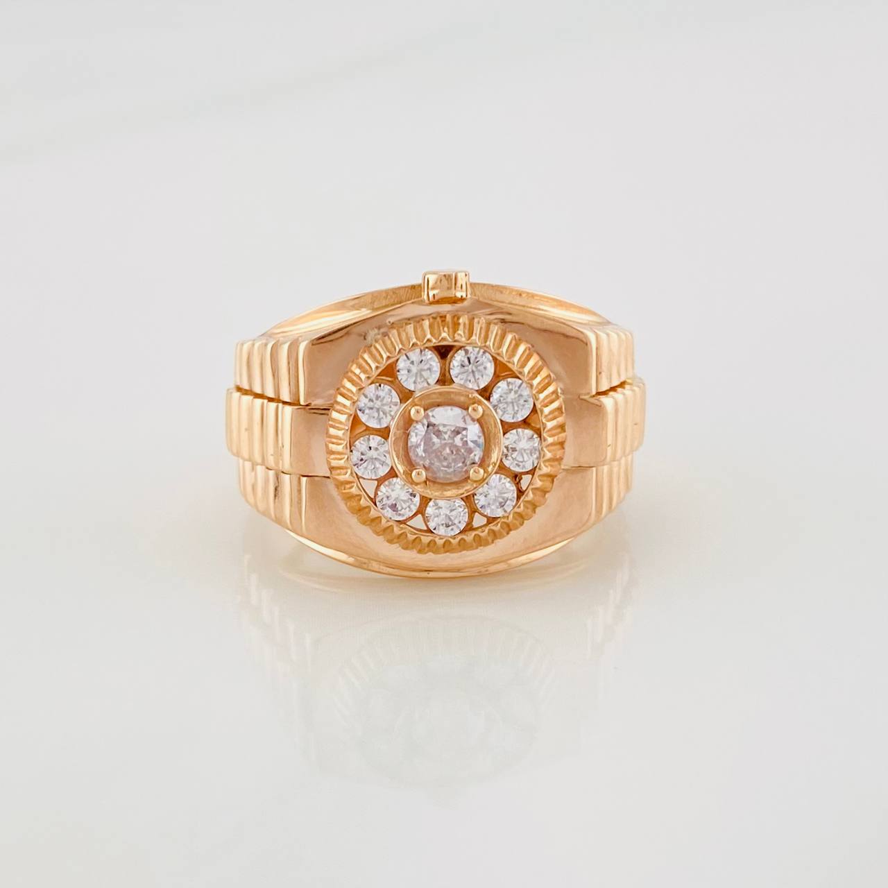 Halo Ring 6.45g / T7 Rose Gold 18K