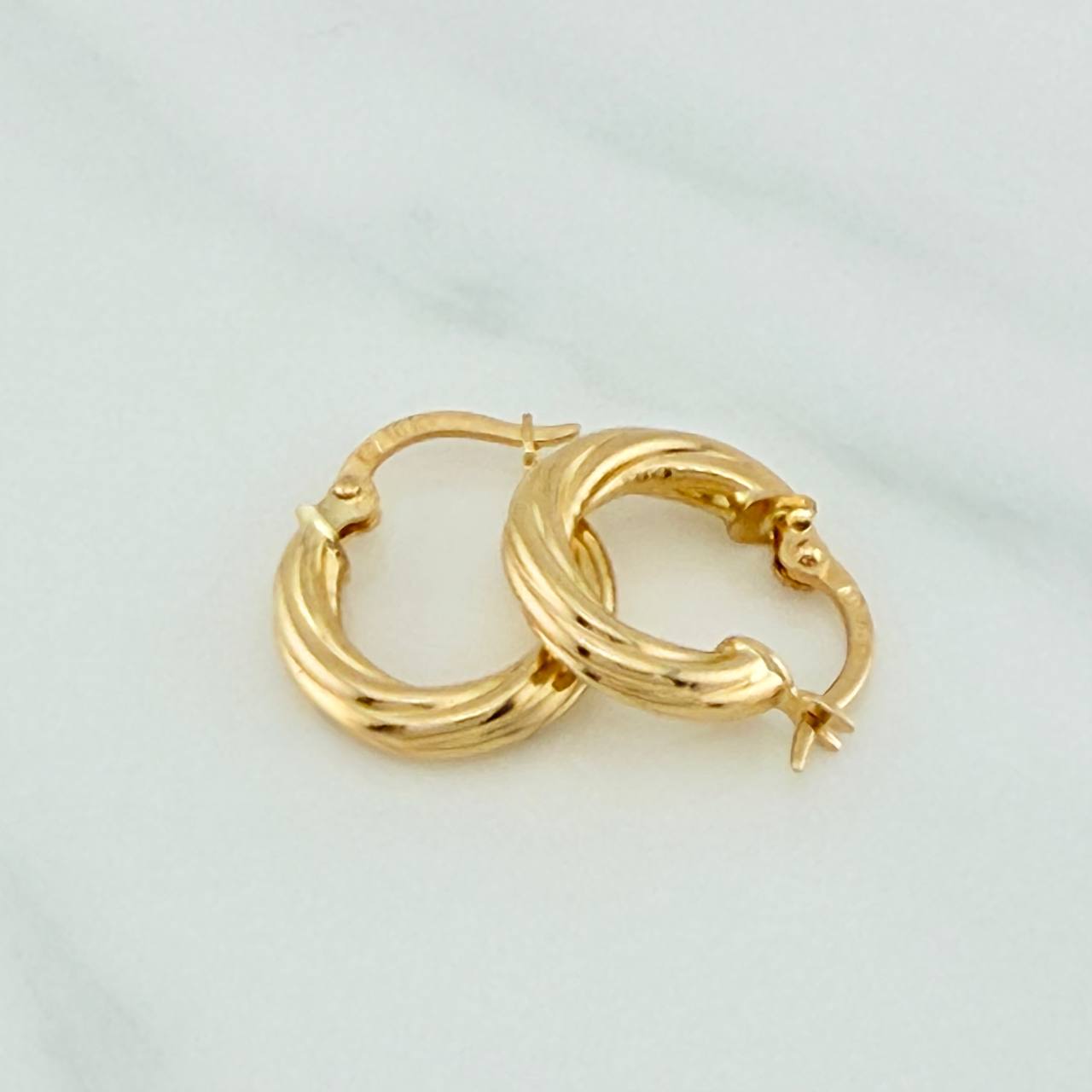 Candongas Sofi 1.5gr / 1/2 in / Oro Amarillo 18K %