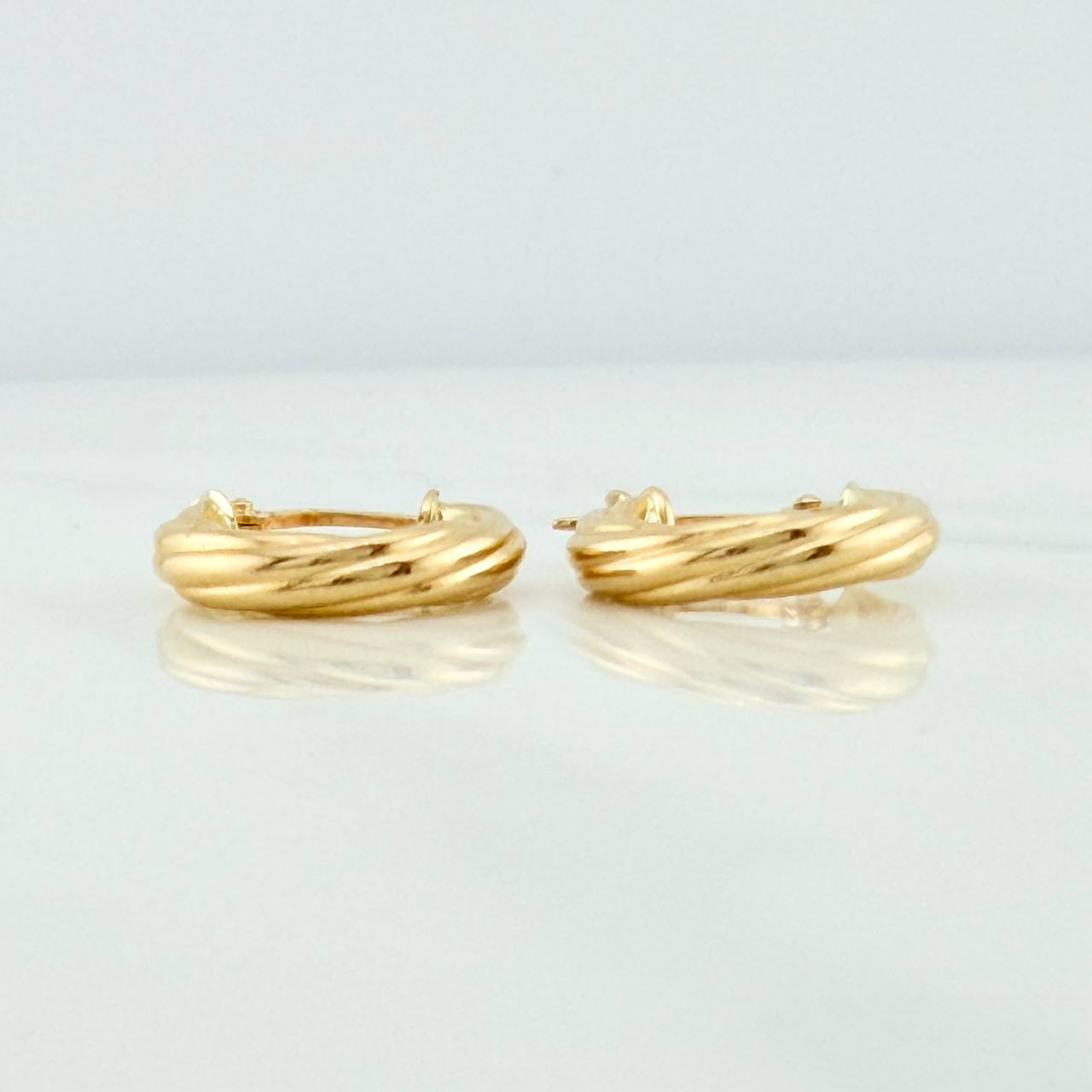 Candongas Sofi 1.5gr / 1/2 in / Oro Amarillo 18K %
