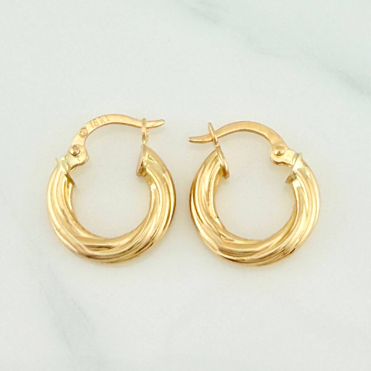Candongas Sofi 1.5gr / 1/2 in / Oro Amarillo 18K %