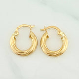Candongas Sofi 1.5gr / 1/2 in / Oro Amarillo 18K %