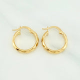 Candongas Nia 1.75gr / 3/4 in / Oro Amarillo 18K %
