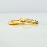 Candongas Zion 1.1gr / 1/2 in / Oro Amarillo 18K %