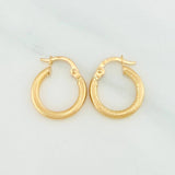 Candongas Zion 1.1gr / 1/2 in / Oro Amarillo 18K %