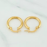 Candongas Lore 1.1gr / 3/4 in / Oro Amarillo 18K %