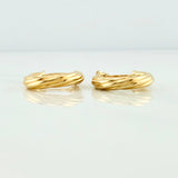 Sofi Hoop Earrings 1.55gr / 3/4 in / 18K Yellow Gold %