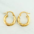 Sofi Hoop Earrings 1.55gr / 3/4 in / 18K Yellow Gold %