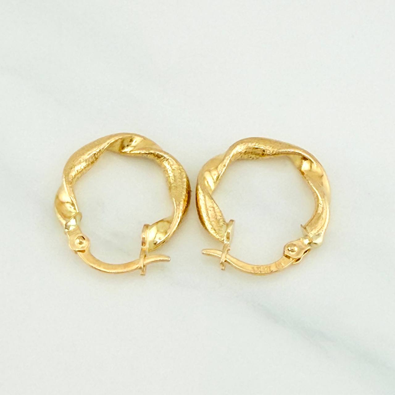 Candongas Alesia 1.25gr / 3/4 in / Oro Amarillo 18K %