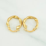 Candongas Alesia 1.25gr / 3/4 in / Oro Amarillo 18K %