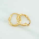 Candongas Alesia 1.25gr / 3/4 in / Oro Amarillo 18K %