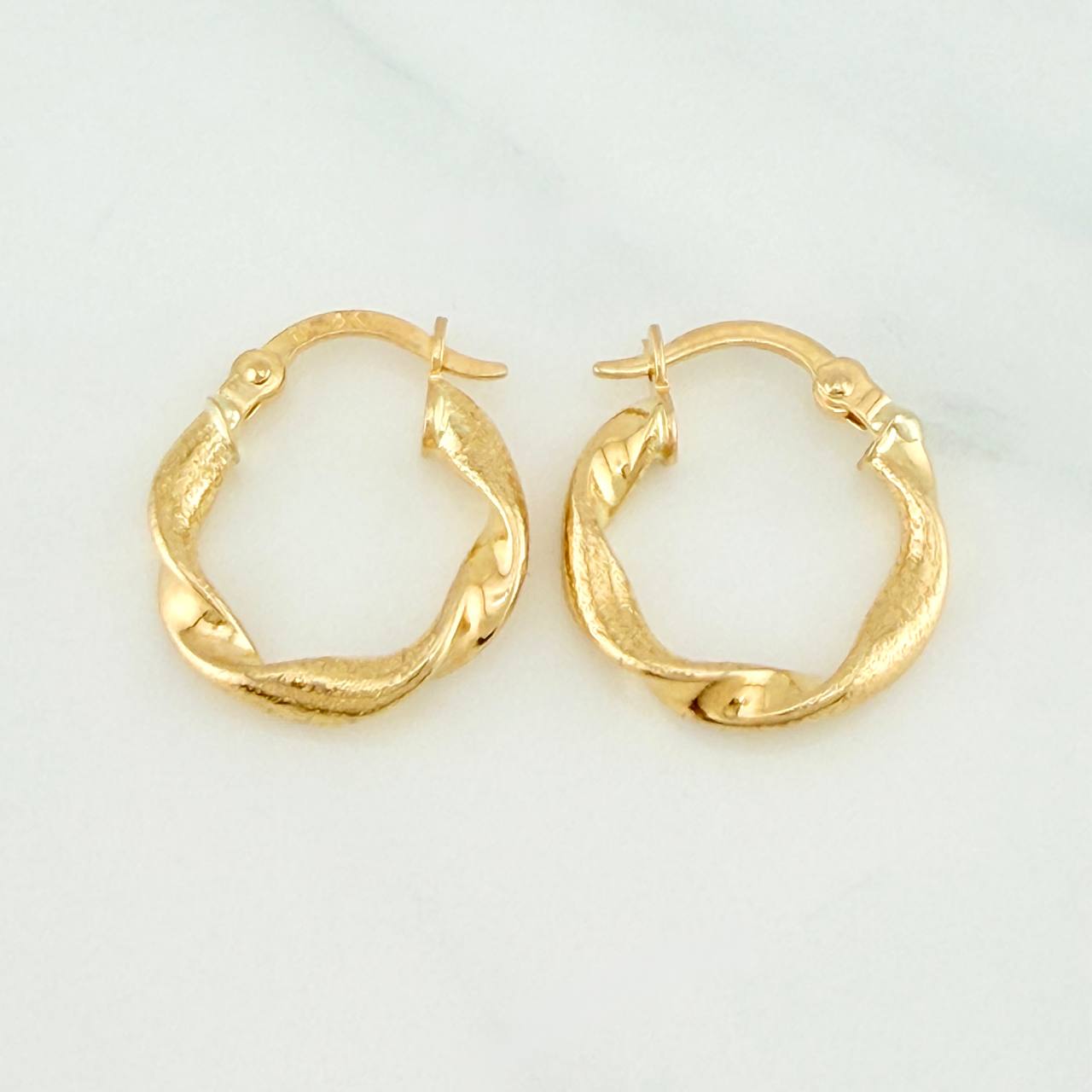 Candongas Alesia 1.25gr / 3/4 in / Oro Amarillo 18K %