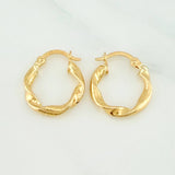 Candongas Alesia 1.25gr / 3/4 in / Oro Amarillo 18K %