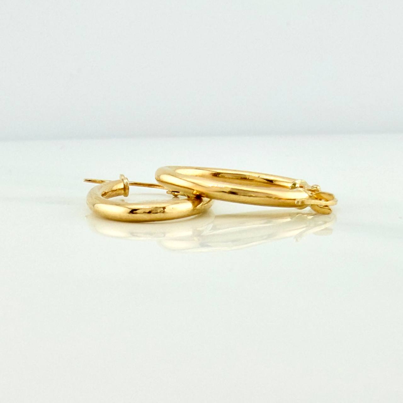 Candongas Jass 1.35gr / 3/4 in / Oro Amarillo 18K %