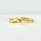 Candongas Jass 1.35gr / 3/4 in / Oro Amarillo 18K %