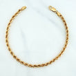 Pulso Lazo 4.35gr / 8 1/2 in / 3.5mm Oro Amarillo +3 18K $