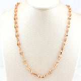 Cadena Rustica Nexus 28.25gr / 24 1/4 in / 4.55mm Oro Rosa 18K $