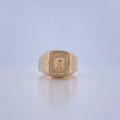 Pre-Columbian Seal Ring 4.2gr / Size 11 1/4 / 18K Yellow Gold $