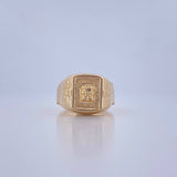Pre-Columbian Seal Ring 4.2gr / Size 11 1/4 / 18K Yellow Gold $