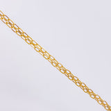 Pulso Chino 2.85gr / 8 in / 3mm Oro Amarillo +1 18K