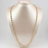 GC Chain 15.95gr / 25 3/4 in / 6.3mm Three Golds 18K ©