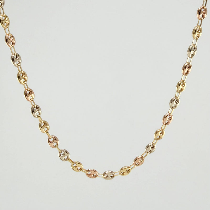 Cadena GC 6.3gr / 18 1/4 in / Tres Oros 18K %