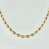Cadena GC 6.3gr / 18 1/4 in / Tres Oros 18K %
