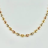 Cadena GC 7.2gr / 25 3/4 in / 3.7mm Tres Oros 18K ©
