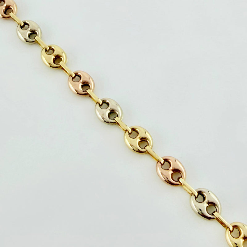 Cadena GC 6.3gr / 18 1/4 in / Tres Oros 18K %